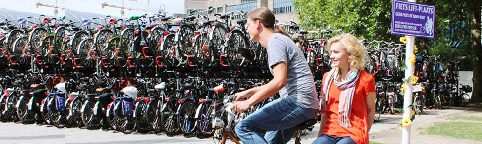 Monter sur un porte-bagage : le vélo-stop